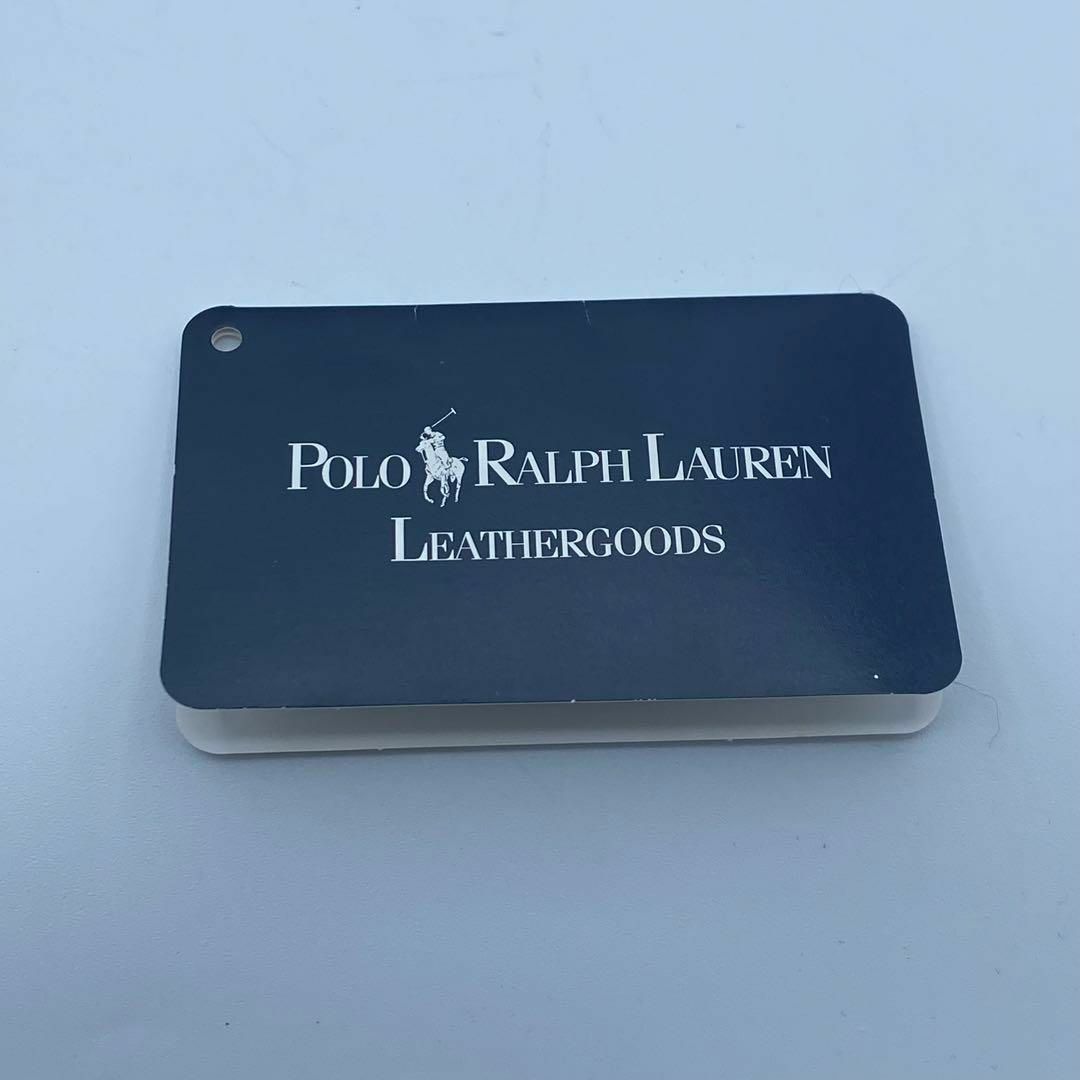 POLO RALPH LAUREN(ポロラルフローレン)の《美品》　ポロラルフローレン　レザー　手帳カバー　レッド　レフィル付き レディースのファッション小物(その他)の商品写真