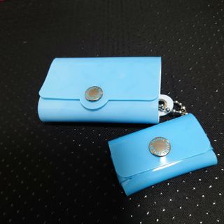 ビームス(BEAMS)のSALLIES小型財布 Pocket Pal ブルー(財布)