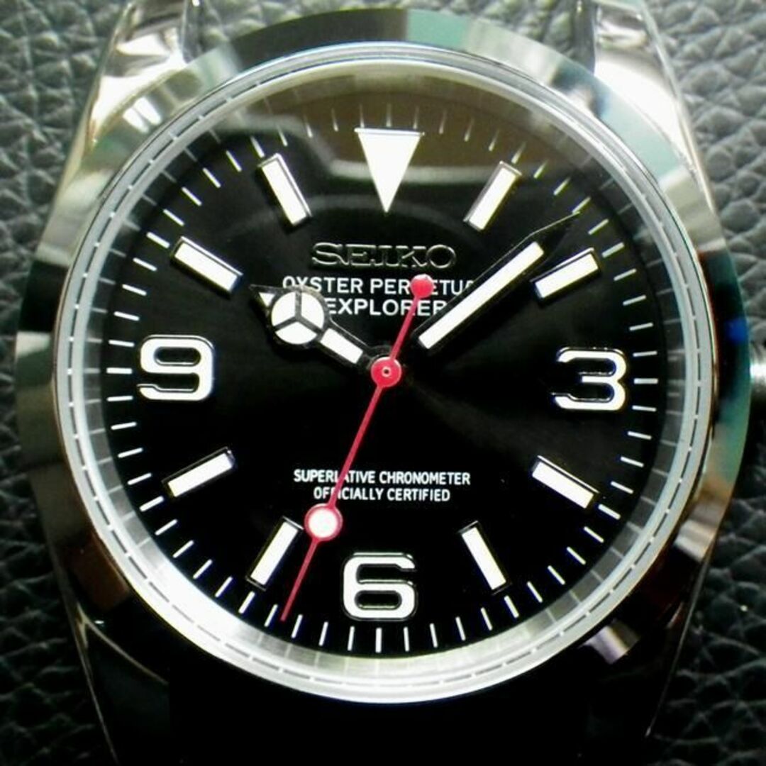 NH35 MOD 自動巻時計 36mm EXPLORER型 エクスプローラー型 NH35 MOD 自動巻時計 36mm EXPLORER型 エクスプローラー型