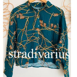 ストラディバリウス(stradivarius)のStradivarius シャツ　ロープ柄(シャツ/ブラウス(長袖/七分))