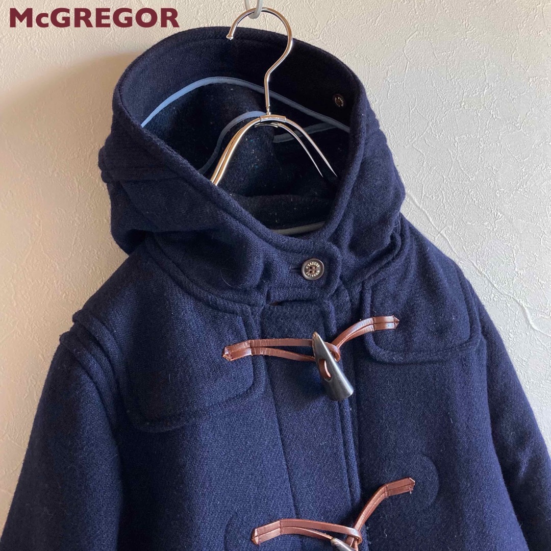 McGREGOR(マックレガー)のマクレガー 50周年 エクスクルーシブ ウール カラーネップ ダッフルコート 9 レディースのジャケット/アウター(ダッフルコート)の商品写真