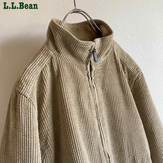 エルエルビーン(L.L.Bean)のビンテージ エルエルビーン 太畝 コーデュロイ ジップブルゾン ジャケット (ブルゾン)