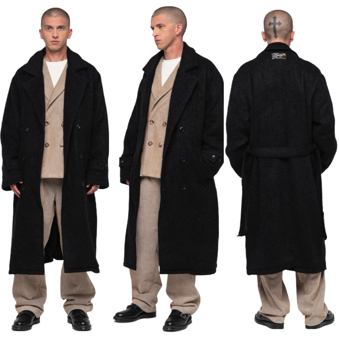STUSSY - Stussy ステューシー 2023AW Mohair Trench Coatの通販 STUSSY - Stussy ステューシー 2023AW Mohair Trench Coatの通販