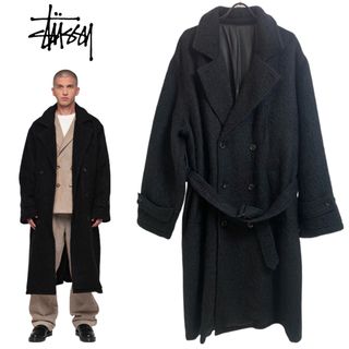 STUSSY - Stussy ステューシー 2023AW Mohair Trench Coatの通販 STUSSY - Stussy ステューシー 2023AW Mohair Trench Coatの通販