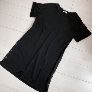 オペークドットクリップ(OPAQUE.CLIP)のオペークドットクリップ　ワールド　トップス　チュニック　ワンピース　Tシャツ(チュニック)