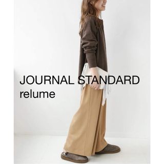 ジャーナルスタンダードレリューム(JOURNAL STANDARD relume)のJOURNAL STANDARD relume ツイルタックギャザーパンツ(カジュアルパンツ)