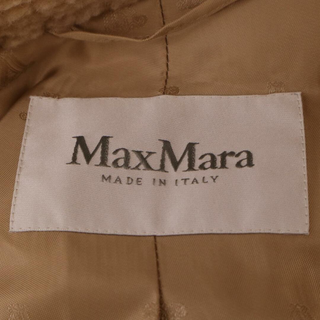 Max Mara(マックスマーラ)のマックスマーラ 【美品/国内正規】23101104316 キャメルｘウールｘシルク テディベア ロング 36 レディースのジャケット/アウター(その他)の商品写真