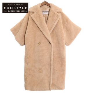 マックスマーラ(Max Mara)のマックスマーラ 【美品/国内正規】23101104316 キャメルｘウールｘシルク テディベア ロング 36(その他)