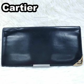 Cartier - 一点物 カルティエ マストライン 三つ折り がま口