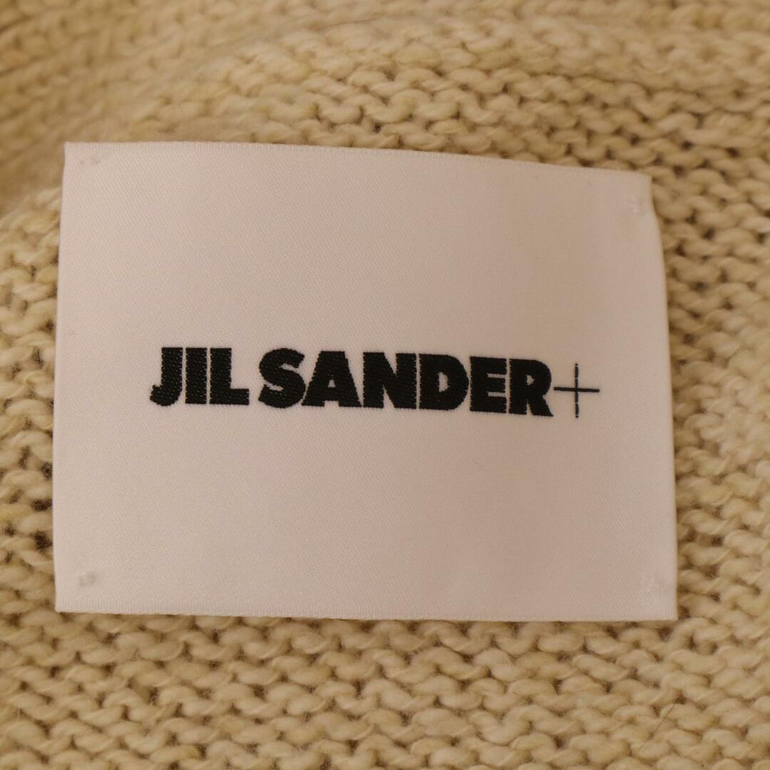 Jil Sander(ジルサンダー)のジルサンダー 22SS アイボリー JPPU759505 コットン・ウール ロゴカーディガン 34 レディースのトップス(カーディガン)の商品写真