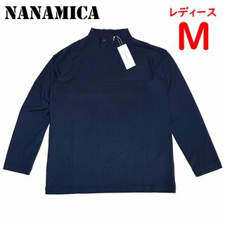 ナナミカ(nanamica)の<新品>レディースMサイズ　ナナミカ　タートルネック ロングスリーブウールティー(Tシャツ(長袖/七分))