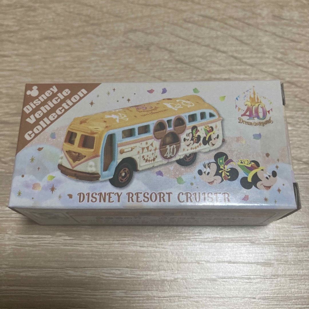 Disney(ディズニー)のディズニートミカ　40周年　リゾートクルーザー エンタメ/ホビーのおもちゃ/ぬいぐるみ(キャラクターグッズ)の商品写真