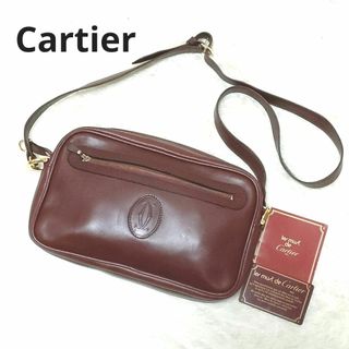 カルティエ(Cartier)のCartier  カルティエ ショルダーバッグ マストライン　ボルドー(ショルダーバッグ)