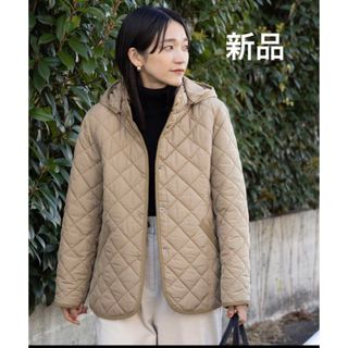 BEAMS - 【新品】BEAMS HEART / キルティング フードブルゾン／M