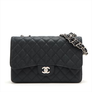 シャネル(CHANEL)のシャネル  キャビアスキン  ブラック レディース ショルダーバッグ(ショルダーバッグ)