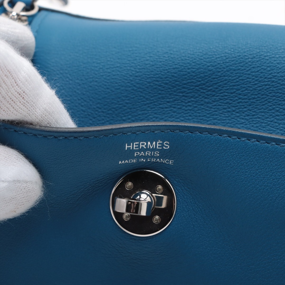 Hermes(エルメス)のエルメス ミニリンディ スイフト  ブルーフランス レディース ショルダー レディースのバッグ(ショルダーバッグ)の商品写真