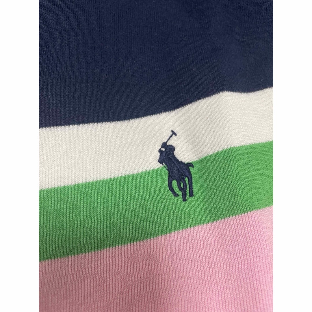POLO RALPH LAUREN(ポロラルフローレン)のラルフローレン　ラガーシャツ　スウェット　センターポケット　マルチカラートップス メンズのトップス(Tシャツ/カットソー(七分/長袖))の商品写真