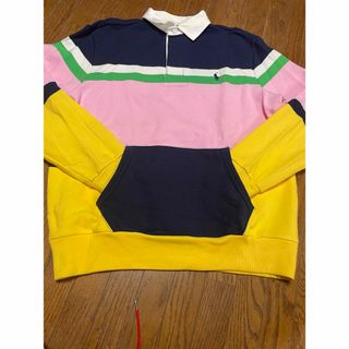 ポロラルフローレン(POLO RALPH LAUREN)のラルフローレン　ラガーシャツ　スウェット　センターポケット　マルチカラートップス(Tシャツ/カットソー(七分/長袖))