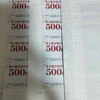 ゲオ　株主優待　4,000円分(ショッピング)