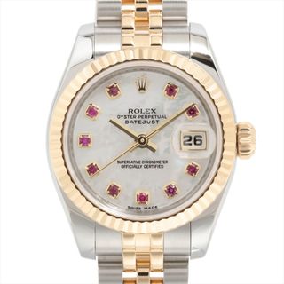 ロレックス(ROLEX)のロレックス デイトジャスト SS×YG   レディース 腕時計(腕時計)