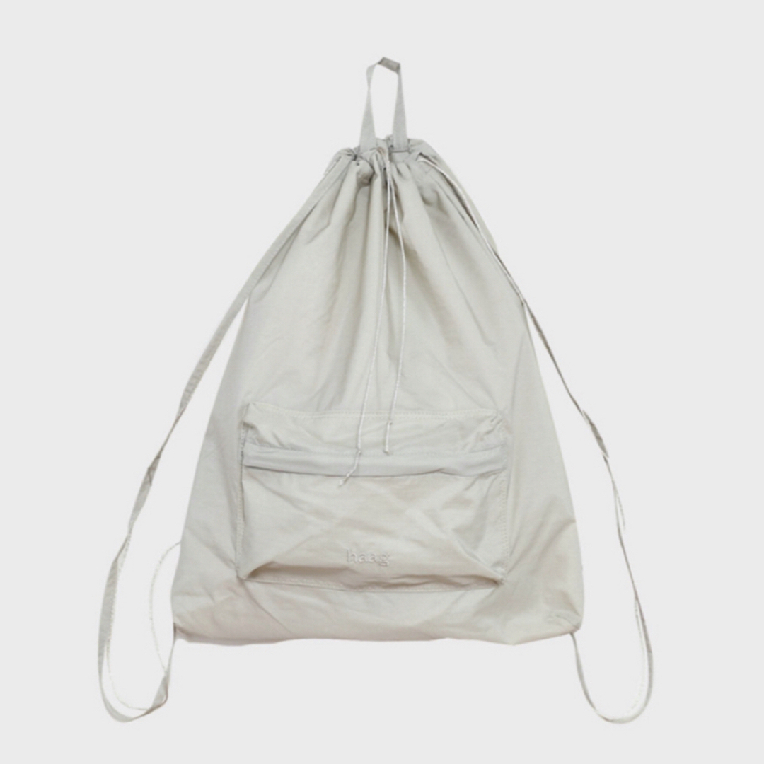 haag  3th)a string backpack(silver) レディースのバッグ(リュック/バックパック)の商品写真