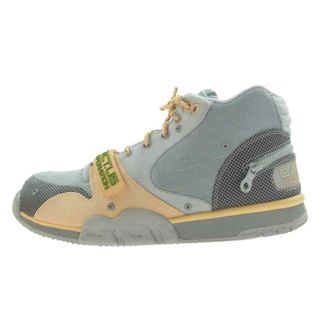 ナイキ(NIKE)のNIKE ナイキ スニーカー DR7515-001 Travis Scott AIR TRAINER1 SP CACTUS JACK Grey Haze トラヴィススコット エアトレーナー ハイカットスニーカー マルチカラー系 30cm【中古】(スニーカー)