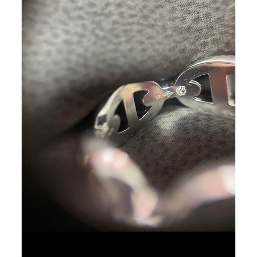Hermes(エルメス)のエルメス　シェーヌダンクル アンシェネ リング PM 57 17号 新品 メンズのアクセサリー(リング(指輪))の商品写真