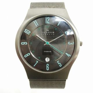 スカーゲン(SKAGEN)のスカーゲン SKAGEN チタニウム クオーツ アナログ  腕時計 ■SM0(腕時計(アナログ))