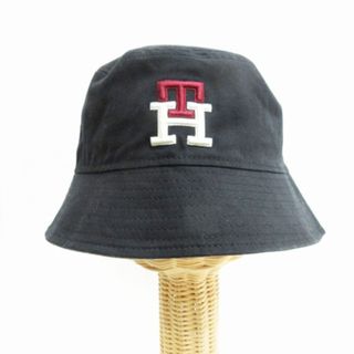 トミーヒルフィガー(TOMMY HILFIGER)のトミーヒルフィガー リバーシブル バケットハット モノグラム ロゴ S/M(その他)