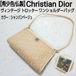 クリスチャンディオール(Christian Dior)の【希少色/仏製】Christian Dior トロッター ワンショルダーバッグ(ショルダーバッグ)