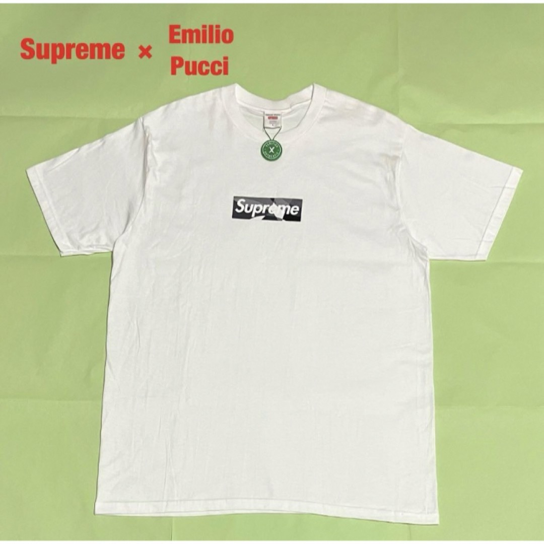 Supreme - 【希少】Supreme×Emilio Pucci Box Logo Teeの通販 by ポチ