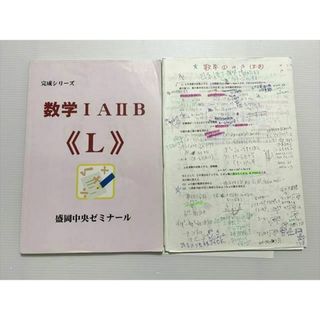 盛岡中央ゼミナール 数学IAIIB(L)完成シリーズ 計2冊 ☆ 010S0B(語学/参考書)