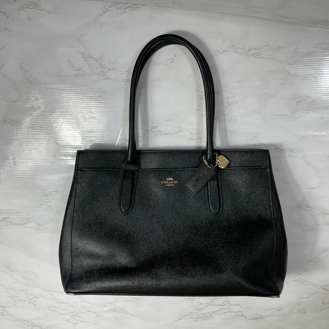 COACH - A4可 極美品 コーチ レザー トートバッグ ベイリー ハート