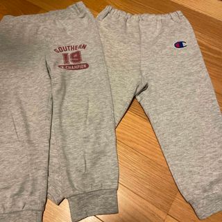 チャンピオン(Champion)のパンツ2枚セット　グレー　チャンピオン　95(パンツ/スパッツ)