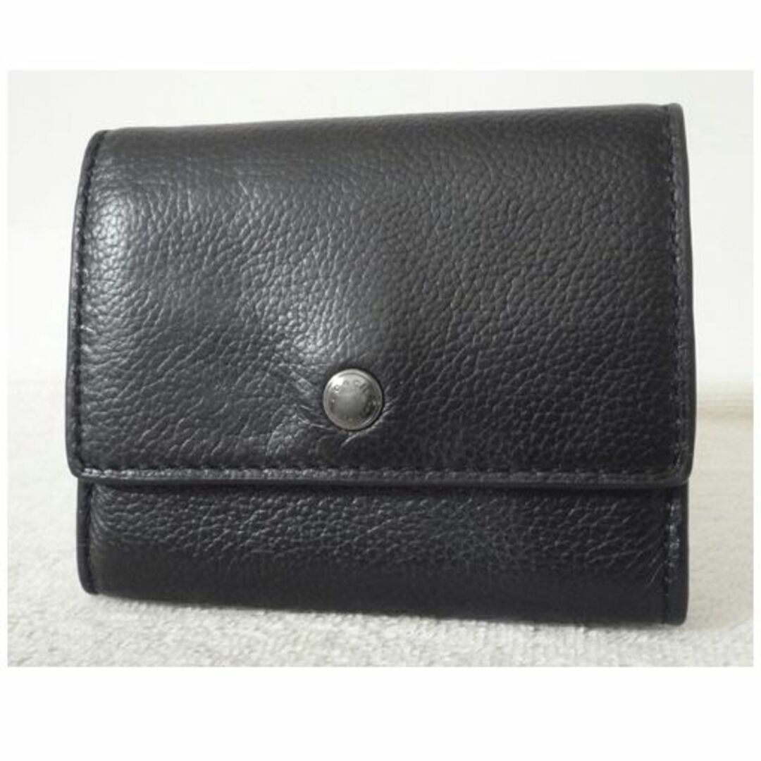 COACH - コーチ COACH ブラック 黒 レザー カードケース コイン COACH - コーチ COACH ブラック 黒 レザー カードケース コイン
