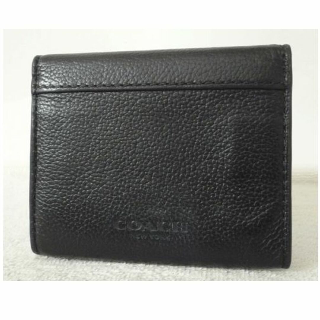 COACH - コーチ COACH ブラック 黒 レザー カードケース コイン COACH - コーチ COACH ブラック 黒 レザー カードケース コイン