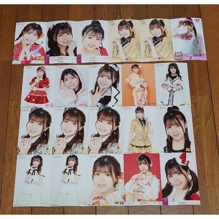 エヌエムビーフォーティーエイト(NMB48)の元NMB48 貞野遥香 生写真57枚+缶バッジまとめ売り(アイドルグッズ)