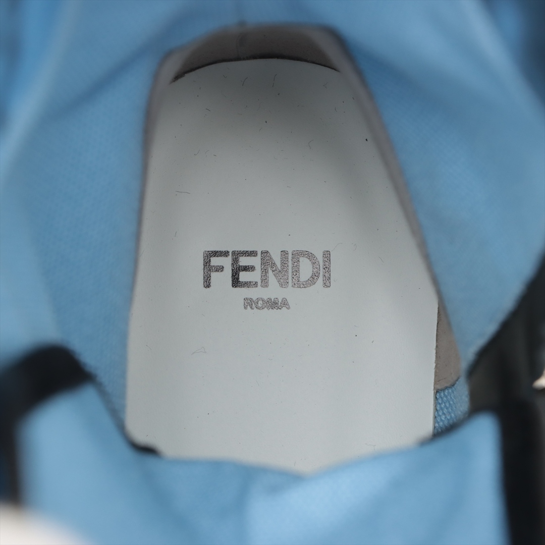 FENDI(フェンディ)のフェンディ  キャンバス 37 1/2 ブルー レディース ブーツ レディースの靴/シューズ(ブーツ)の商品写真