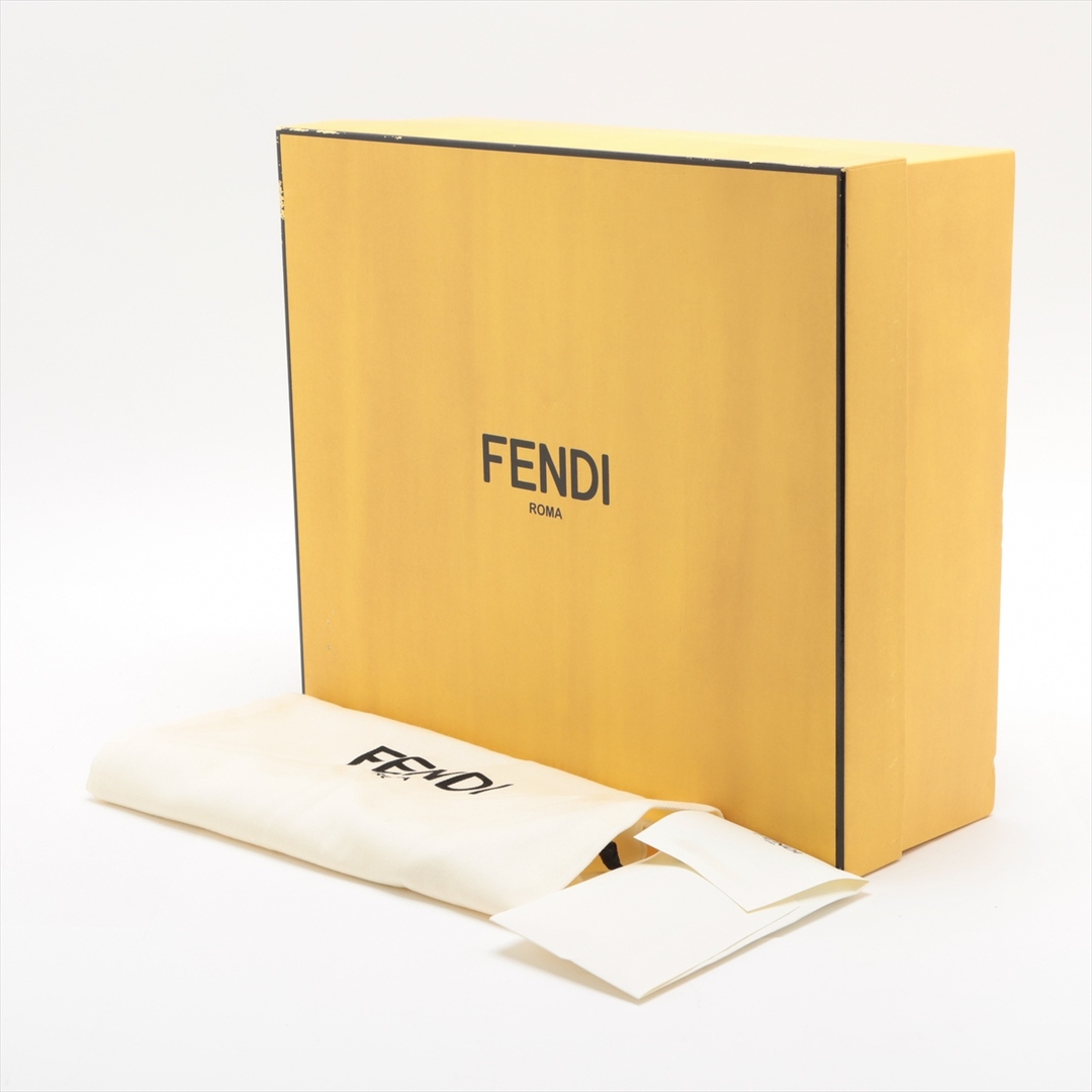 FENDI(フェンディ)のフェンディ  キャンバス 36 ホワイト レディース ブーツ レディースの靴/シューズ(ブーツ)の商品写真