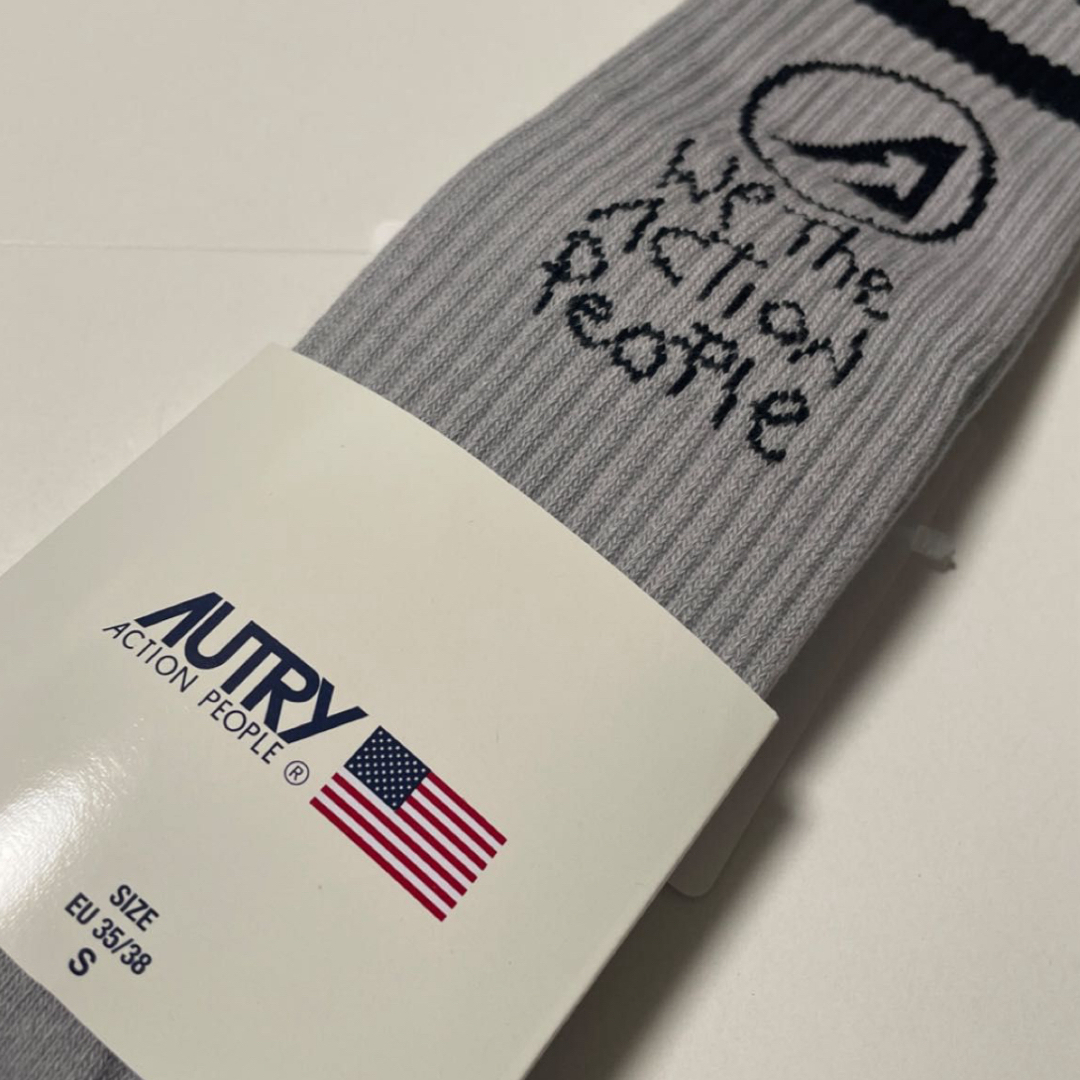 DEUXIEME CLASSE(ドゥーズィエムクラス)の【AUTRY / オートリー】SOCKS グレー レディースのレッグウェア(ソックス)の商品写真