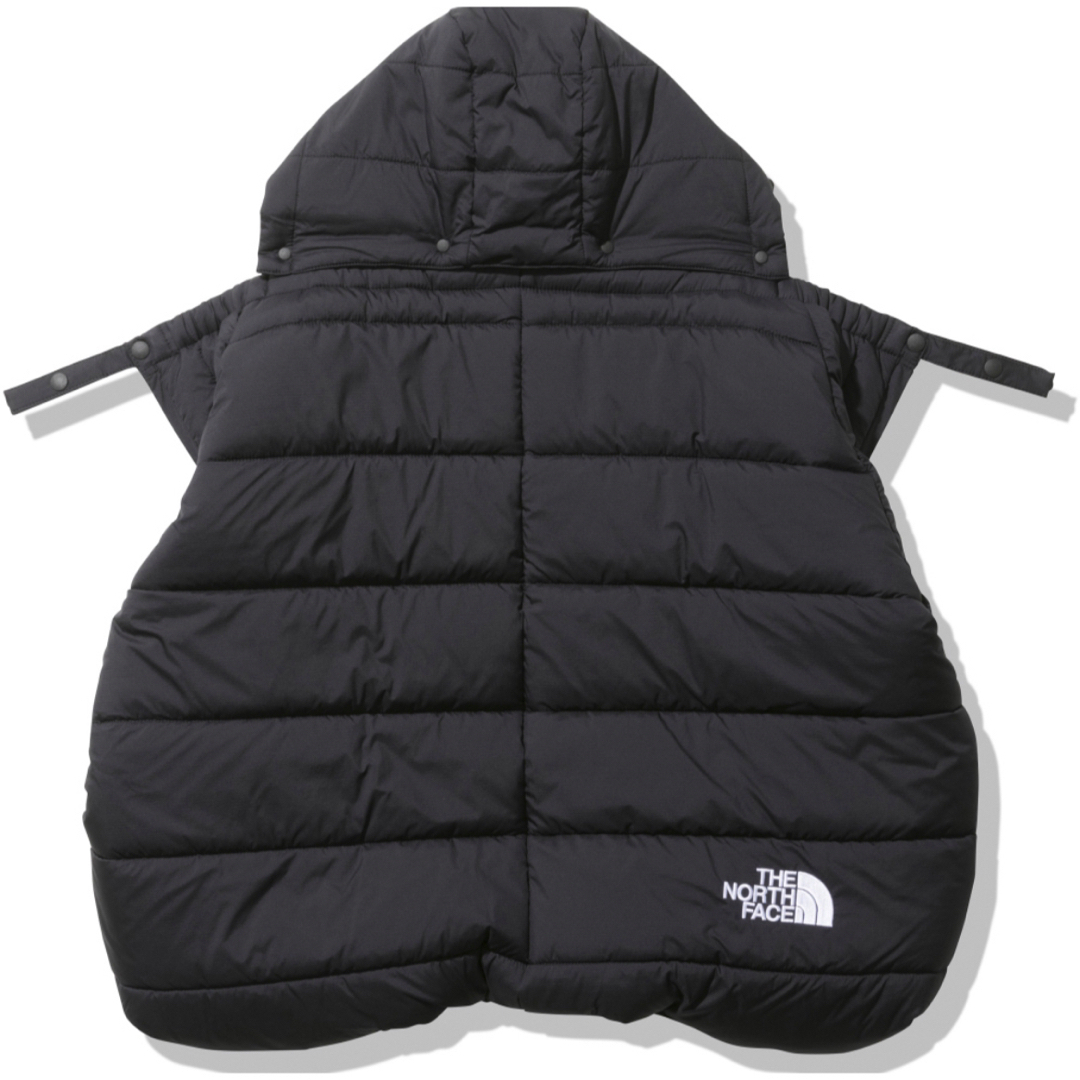 THE NORTH FACE(ザノースフェイス)のノースフェイス ベビーシェルブランケット NNB72301 ブラック キッズ/ベビー/マタニティのこども用ファッション小物(おくるみ/ブランケット)の商品写真