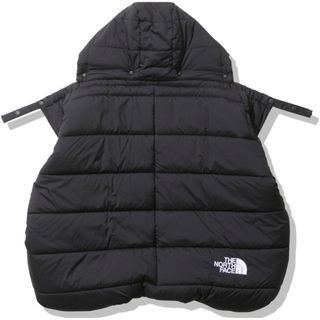 ザノースフェイス(THE NORTH FACE)のノースフェイス ベビーシェルブランケット NNB72301 ブラック(おくるみ/ブランケット)