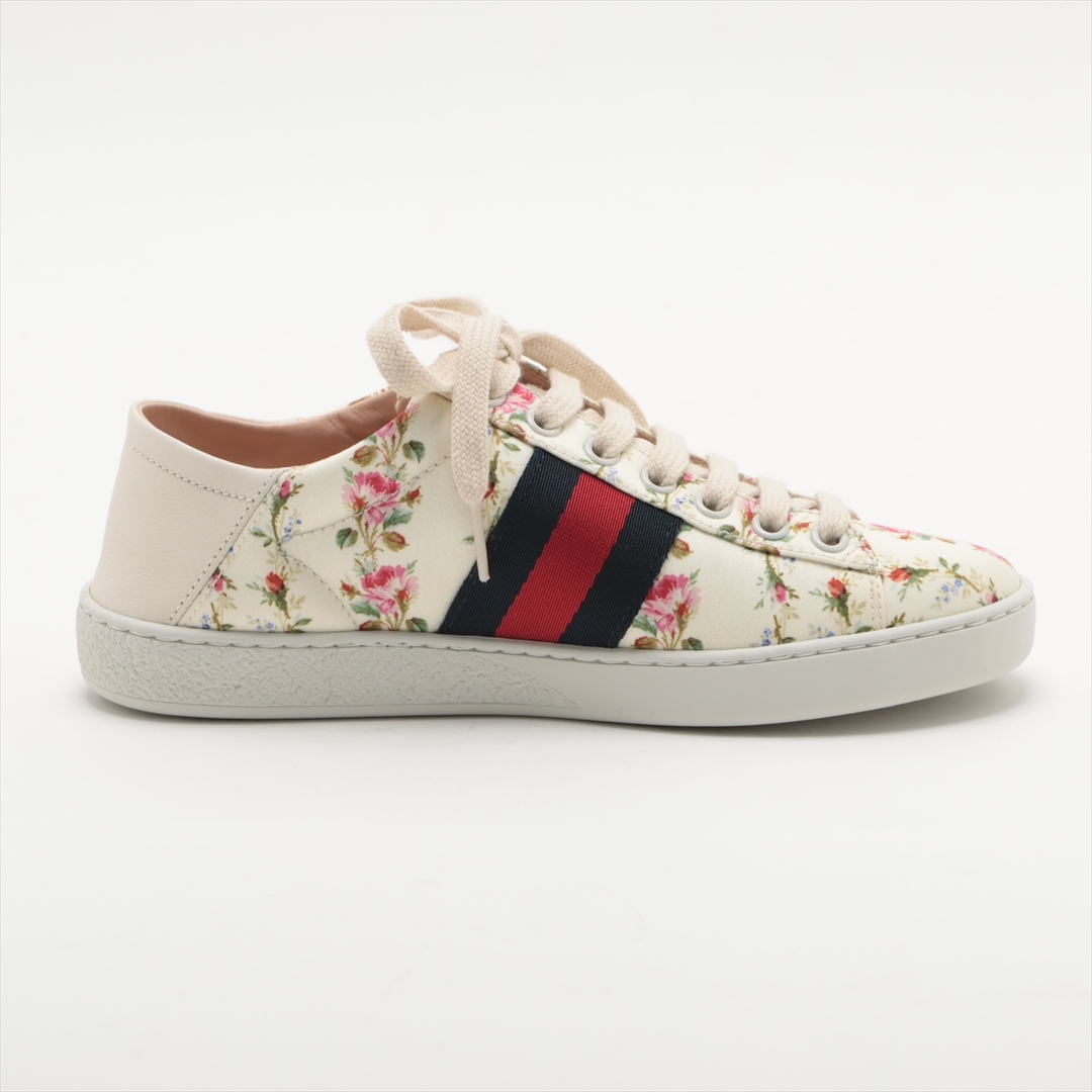 Gucci(グッチ)のグッチ エース レザー×ファブリック 34 マルチカラー レディース スニ レディースの靴/シューズ(スニーカー)の商品写真