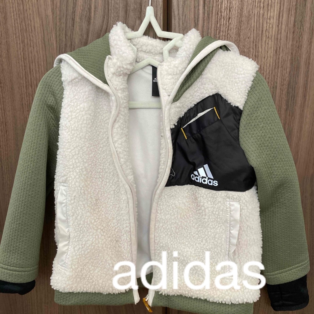 adidas(アディダス)のadidas アディダス　ジャンパー　100センチ キッズ/ベビー/マタニティのキッズ服男の子用(90cm~)(ジャケット/上着)の商品写真