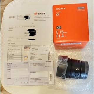 SONY - 未使用 SONY E 15mm F1.4 G SEL15F14G ソニー