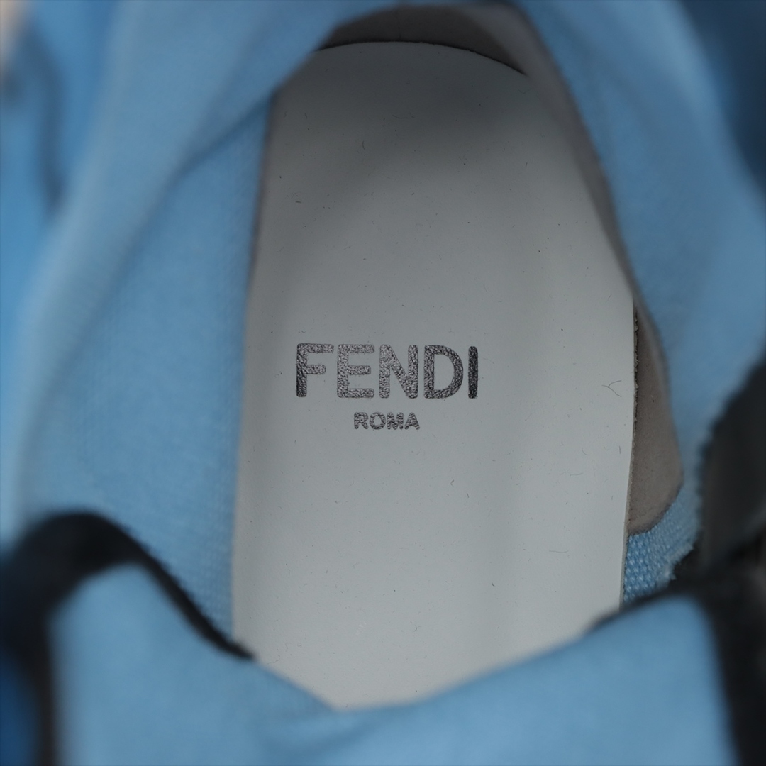 FENDI(フェンディ)のフェンディ  キャンバス 37 ブルー レディース ブーツ レディースの靴/シューズ(ブーツ)の商品写真