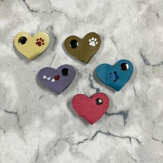 ケーブルホルダー　5個（ハンドメイド）/ まとめ買い大歓迎 / 文字入れ無料(その他)