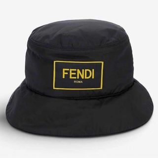 FENDI - FENDI✖️VERSACE/Fendace/フェンダーチェ/バケットハット／黒