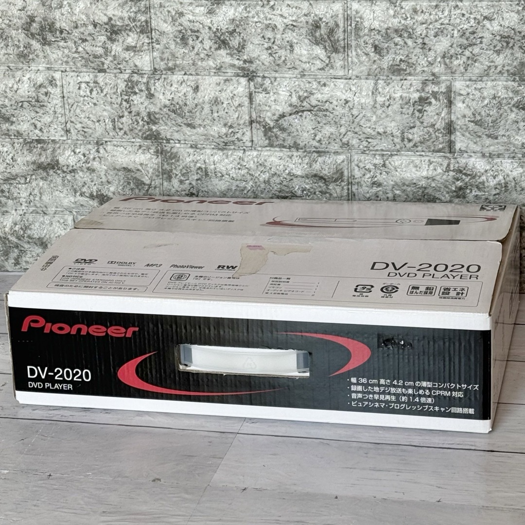 Pioneer(パイオニア)のPioneer DVDプレーヤー DV-2020 スマホ/家電/カメラのテレビ/映像機器(DVDプレーヤー)の商品写真
