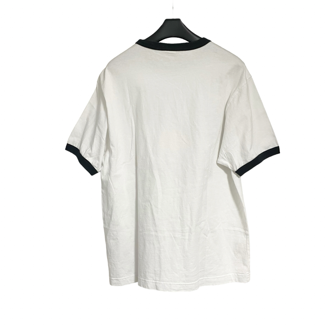 Champion(チャンピオン)のchampionチャンピオン　リンガーTシャツ　ホワイトブラック　サイズM メンズのトップス(Tシャツ/カットソー(半袖/袖なし))の商品写真